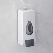   Szappanadagoló - kézzel működtethető - 350 ml - fali - fehér                                          BX51119A