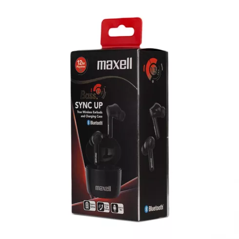 Maxell BT Dynamic+TWS fülhallgató - fekete                                                            BX52042BK