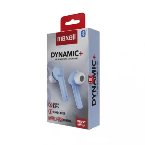Maxell BT Dynamic+TWS fülhallgató - kék                                                               BX52043BL