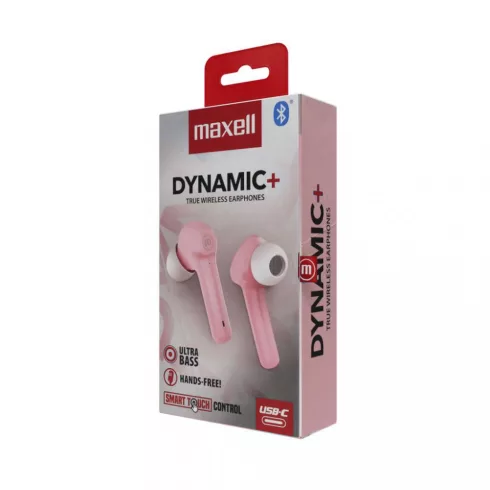 Maxell BT Dynamic+TWS fülhallgató - rózsaszín                                                         BX52043PK