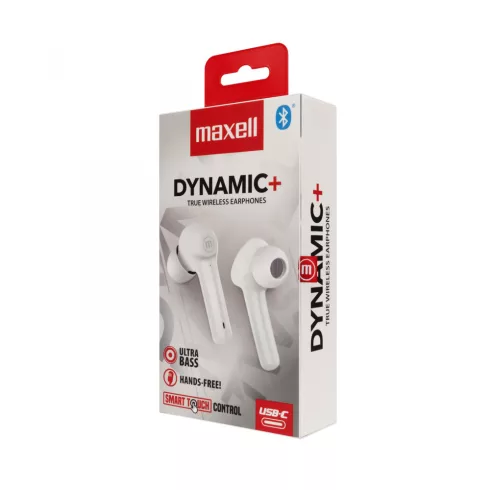 Maxell BT Dynamic+TWS fülhallgató - fehér                                                             BX52043WH