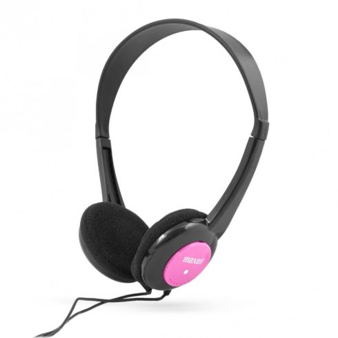 Maxell gyerek fejhallgató - 3,5 mm jack - rózsaszín                                                   BX52047PK