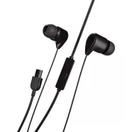   Maxell BASS13 vezetékes fülhallgató - fekete - USB-C (EB10)                                           BX52048