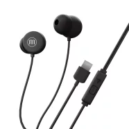   Maxell vezetékes fülhallgató - fekete - USB-C (INBAX)                                                 BX52049