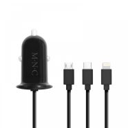   Szivargyújtós adapter 4 az 1-ben + USB - fekete                                                       BX54920BK