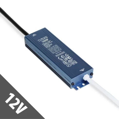 Hálózati stabilizált tápegység - 12V DC - 60W, 5A - IP67                                              BX55002-12IP