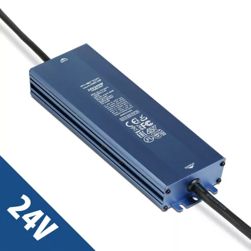 Hálózati stabilizált tápegység - 24V DC - 200W, 8,3A - IP67                                           BX55007-24IP
