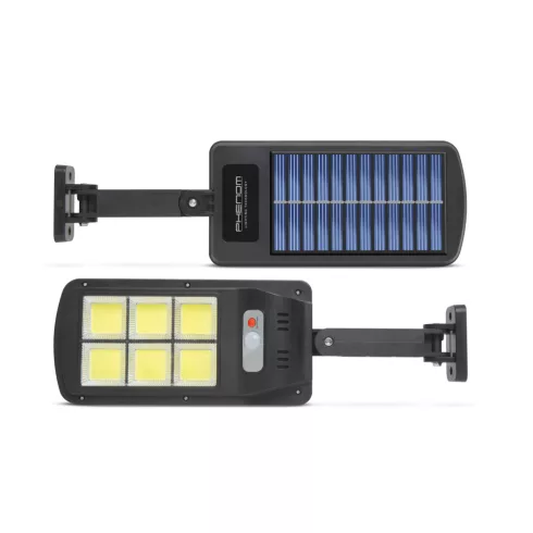 Mozgásérzékelős szolár reflektor - fali - 6 LED                                                       BX55290