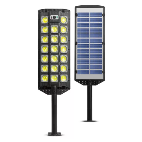 Szolár fali reflektor - 520 SMD LED - 3000 lm - 20W - 4500 mAh - IP65                                 BX55291B