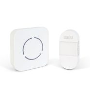   Digitális elem- és vezeték nélküli csengő - Kinetic - fehér - kék LED                                 BX55331WH