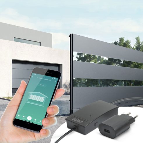 Smart Wi-Fi-s garázsnyitó szett - USB-s - nyitásérzékelővel                                           BX55378
