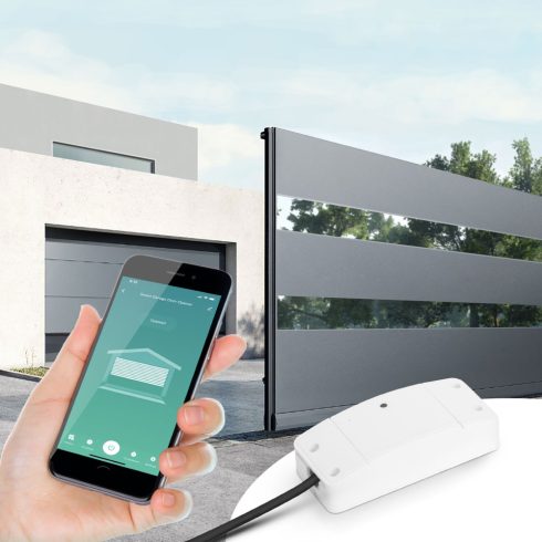 Smart Wi-Fi-s garázsnyitó szett - 230V - nyitásérzékelővel                                            BX55379
