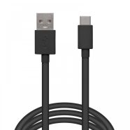   Adatkábel - USB Type-C - fekete - 1 m                                                                 BX55550BK-1