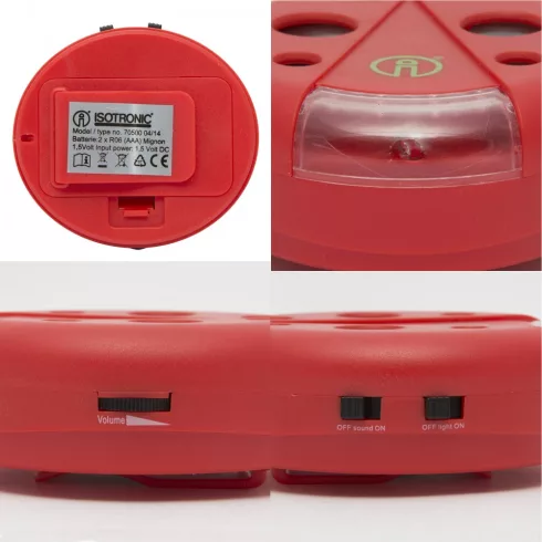 Elemes rágcsálóriasztó  LED lámpával                                                                  BX55652