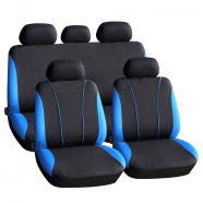   Autós üléshuzat szett - kék / fekete - 9 db-os - HSA001                                               BX55670BL