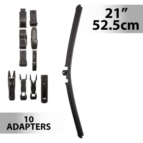 Ablaktörlő 21col/52,5 cm - 10 db adapterrel                                                           BX55741N