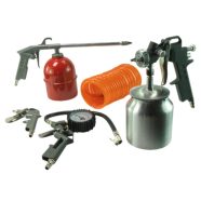   Általános szerszámkészlet - pneumatikus - levegő-, festék-, olajpisztoly - 5 db-os szett              BX55805K