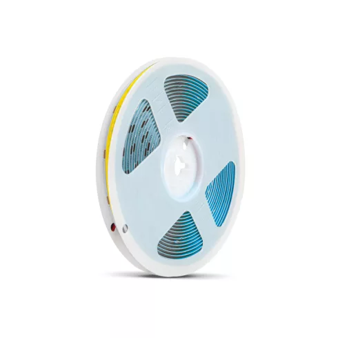 COB LED szalag - melegfehér - 12V - 11W/m - 320 LED/méter - 5 m / csomag                              BX55857W