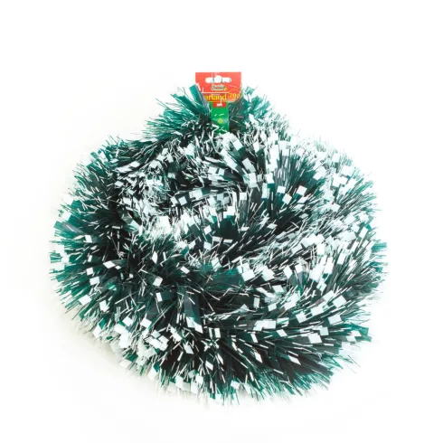 Fenyő girland - havas - 200 x 15 cm                                                                   BX55971B