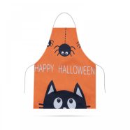   Kötény - gyerek méret - vízálló vászonszerű - halloween - 44 x 35 cm                                  BX56176C