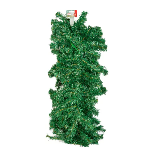 Fenyő girland - sötét zöld - 270 cm - PVC                                                             BX56450