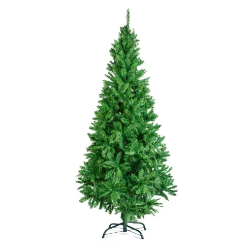 Műfenyő - 210 cm - 3D lucfenyő - kétszínű - PVC                                                       BX56485D