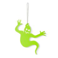   Halloween-i foszforeszkáló dekoráció - szellem - 15 x 12 cm                                           BX56544B