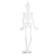   Halloween-i foszforeszkáló dekoráció - csontváz - 90 x 40 cm                                          BX56545B