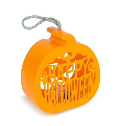 Halloween-i LED dekor - tök - RGB LED - 3 x LR1130 - 8,5 x 9 x 4 cm                                   BX56568