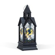   Halloween-i világító dekoráció - boszorkány - sárga LED - 17,5 x 6,3 x 6,3 cm - 3 x LR44              BX56600A