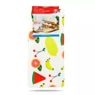   Mikroszálas edényszárító alátét - 38 x 51 cm - déligyümölcs mintás                                    BX57093B