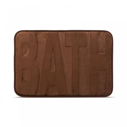 Fürdőszobai kilépőszőnyeg - colBATHcol - barna - 60 x 40 cm                                           BX57156A