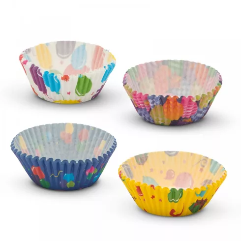 Muffin papír szett - party - 100 db / csomag                                                          BX57168D