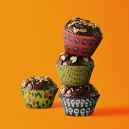   Muffin papír szett - halloween - 100 db / csomag                                                      BX57168W