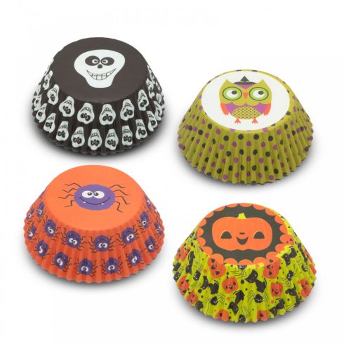 Muffin papír szett - halloween - 100 db / csomag                                                      BX57168W