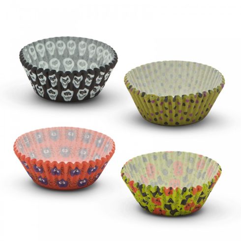 Muffin papír szett - halloween - 100 db / csomag                                                      BX57168W
