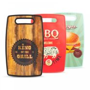   Vágódeszka - colBBQcol 3 féle design - 37 x 23 cm                                                     BX57205B