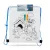 Színezhető tornazsák - 4 filccel - 33 x 27 cm - 4 féle                                                BX57317D