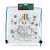 Színezhető tornazsák - 4 filccel - 33 x 27 cm - 2 féle                                                BX57317E