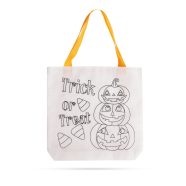   Színezhető ajándéktáska - halloweeni tök - 4 filccel                                                  BX57318A