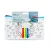 Színezhető tolltartó - 4 filccel - 21 x 12 cm - 3 féle                                                BX57319A