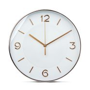 Falióra - 25 cm - műanyag, üveg - 1 x AA - fehér BX57336A Falióra - 25 cm - műanyag, üveg - 1 x AA - fehér BX57336A