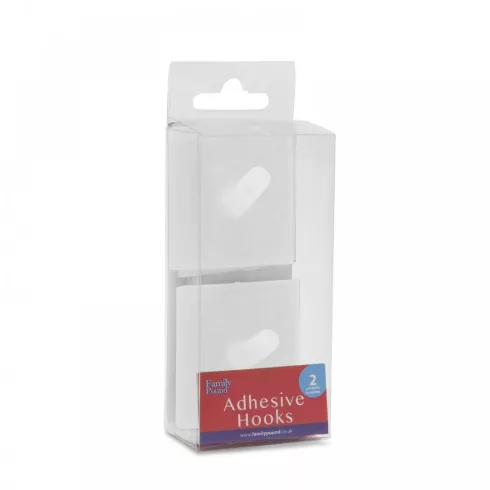 Öntapadós fali akasztó átlátszó 2 db / bliszter                                                       BX57346TR