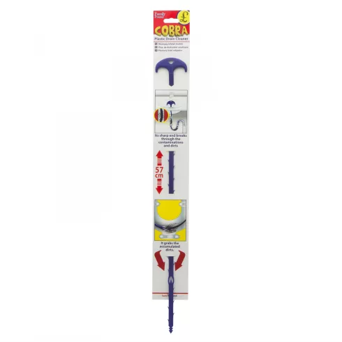 Műanyag lefolyó tisztító 57 cm                                                                        BX57350