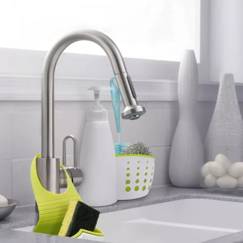 Fürdőszobai / konyhai eszköztartó pumpás flakonnal                                                    BX57360