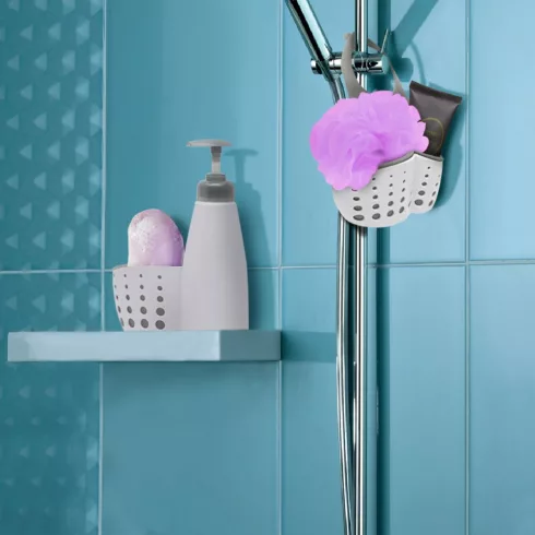 Fürdőszobai / konyhai eszköztartó pumpás flakonnal                                                    BX57360