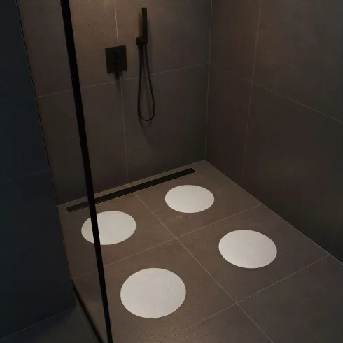 Öntapadós csúszásgátló - fehér - 19 cm - 4 db / csomag                                                BX57397