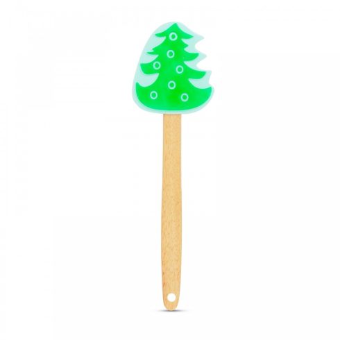 Szilikon spatula - karácsonyfa - 29 x 7,6 cm                                                          BX57527A