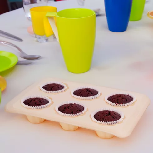 Szilikon sütőforma - muffin - 30 x 19 x 4,1 cm                                                        BX57534P