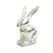   Húsvéti dekoráció - alumínium nyúl - 16 x 10 cm                                                       BX57916